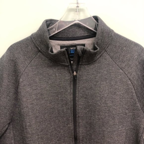 Mondetta | Men’s Herringbone Jacket | Grey | Small - Picture 3 of 3